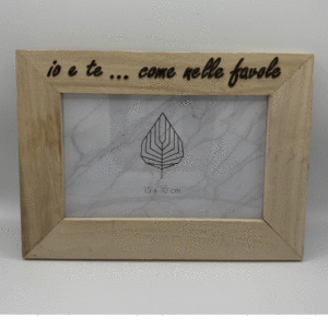 Portafoto in legno personalizzabile
